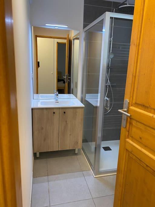 Charmant T4 Duplex Vue Montagne 卢登维耶尔 外观 照片